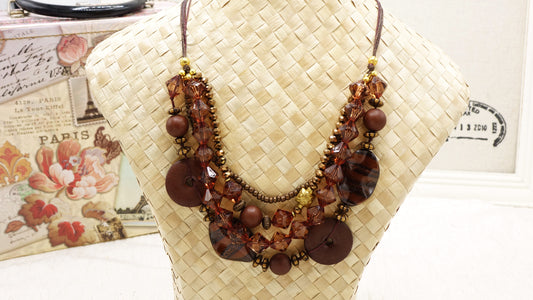 Beaded Chunky Necklace