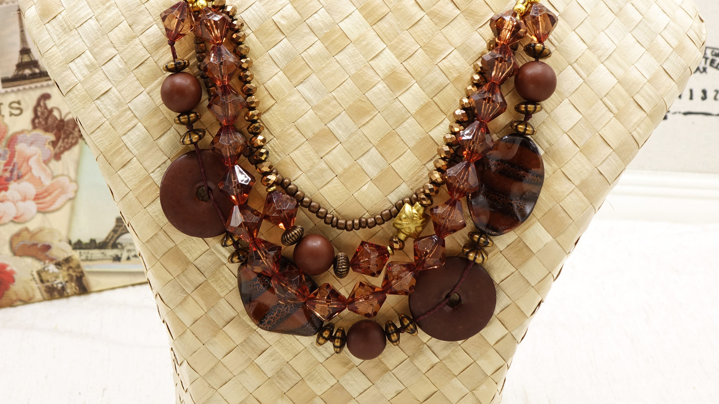 Beaded Chunky Necklace