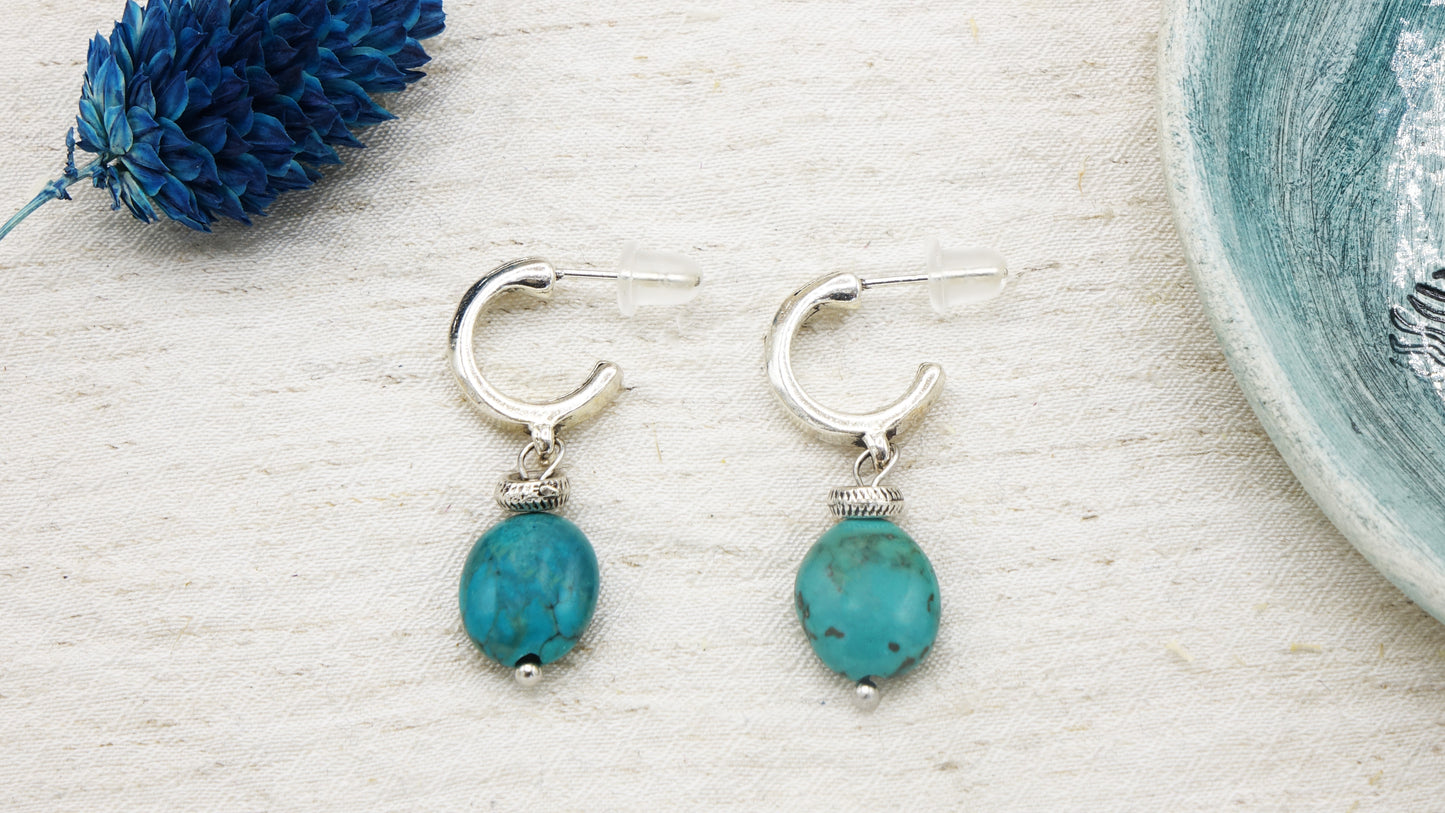 Boho Turquoise Earrings