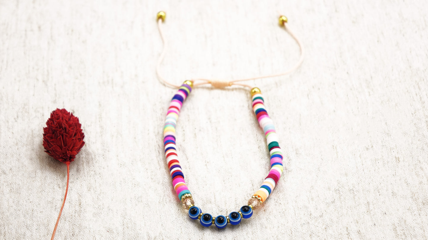 Boho Evil Eye Friendship Bracelet