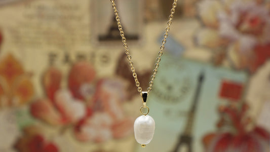 Fresh Water Baroque Pearl Necklace - Verna Artisan Works