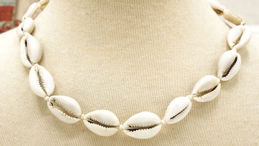 Cowrie Shell Choker Necklace