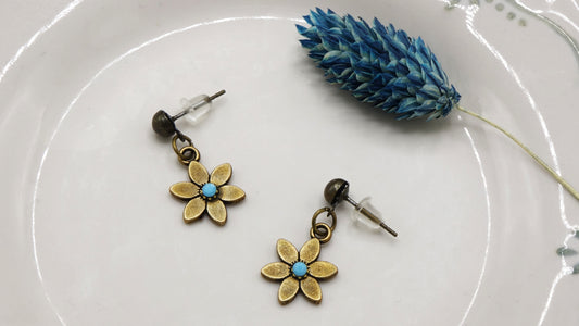 Boho Flower Earrings