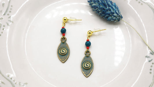 Boho Koru Symbol Earrings