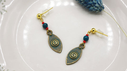 Boho Koru Symbol Earrings