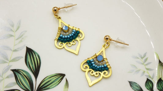 Boho Beaded Earrings