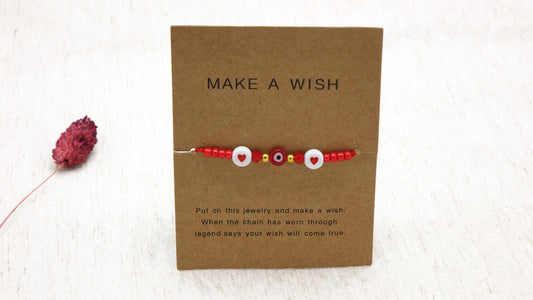 Make a Wish Beaded Bracelet