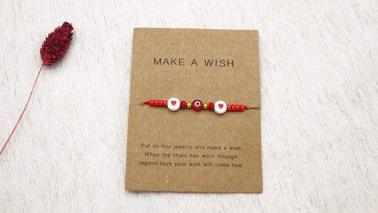 Make a Wish Beaded Bracelet